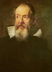 Portrett av Galileo Galilei (1564-1642) 1636